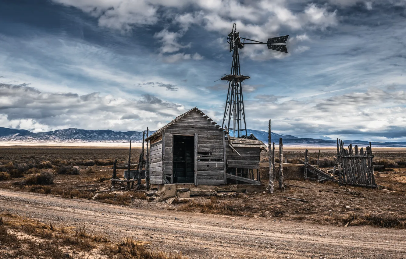 Фото обои Lincoln, United States, Pioche