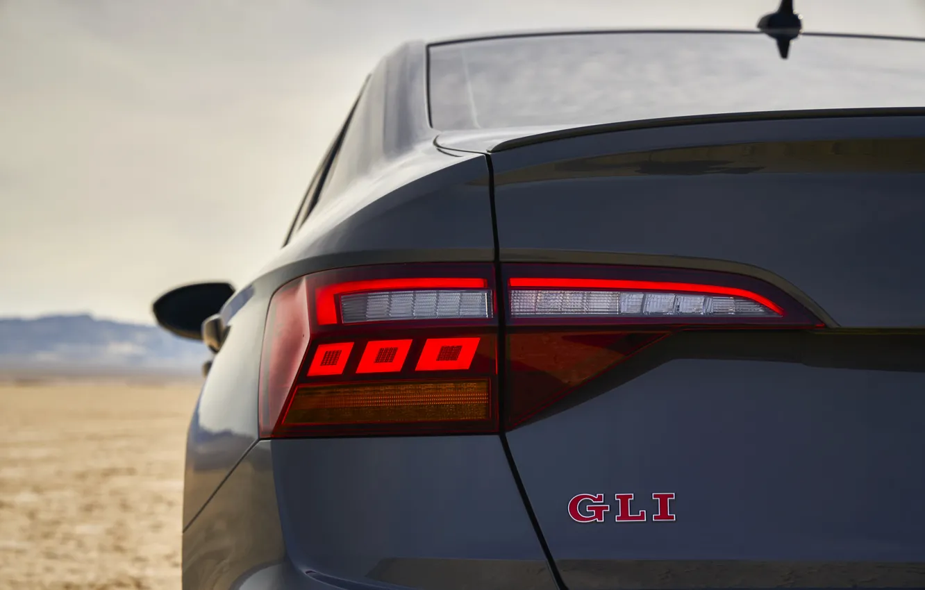 Фото обои зад, Volkswagen, Jetta, седан, GLI, 2019