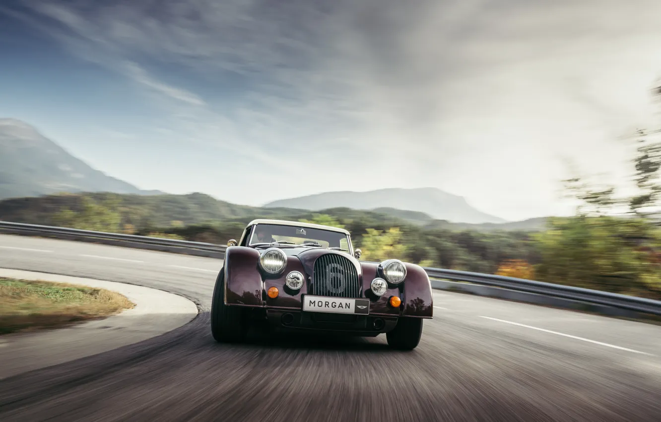 Фото обои Morgan, drive, Morgan Plus Six, Plus Six