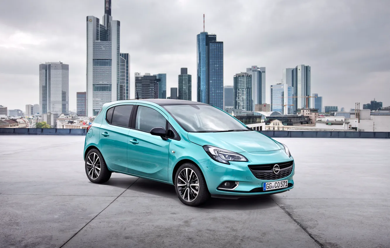 Фото обои Opel, Corsa, опель, 5-door, 2014, Color Edition, корса