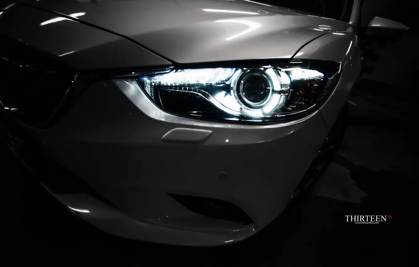 Фото обои машина, авто, фотограф, оптика, Mazda, auto, photography, photographer