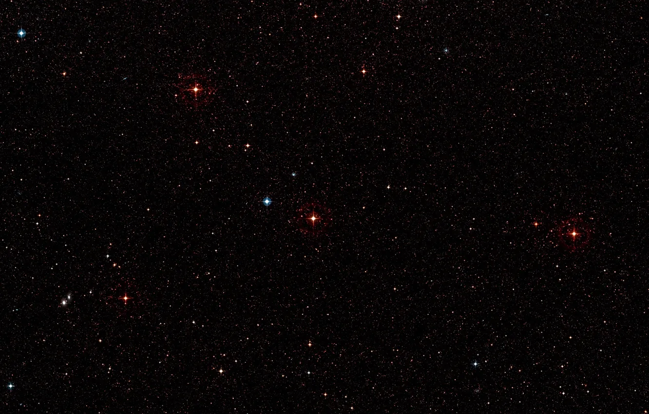 Фото обои Stars, LMC, DSS2, MUSE, LHA 120-N 180B, Constellation Mensa, Surroundings part 4