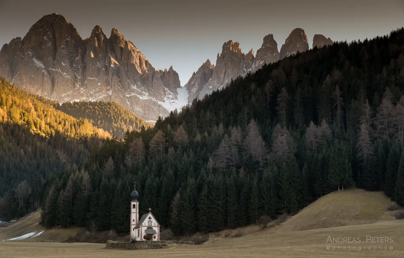 Фото обои Italy, Trentino-Alto Adige, Bolzano, Kirche San Giovanni