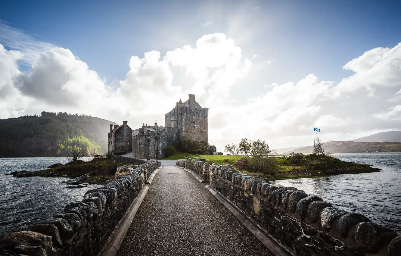 Фото обои Scotland, United Kingdom, Dornie