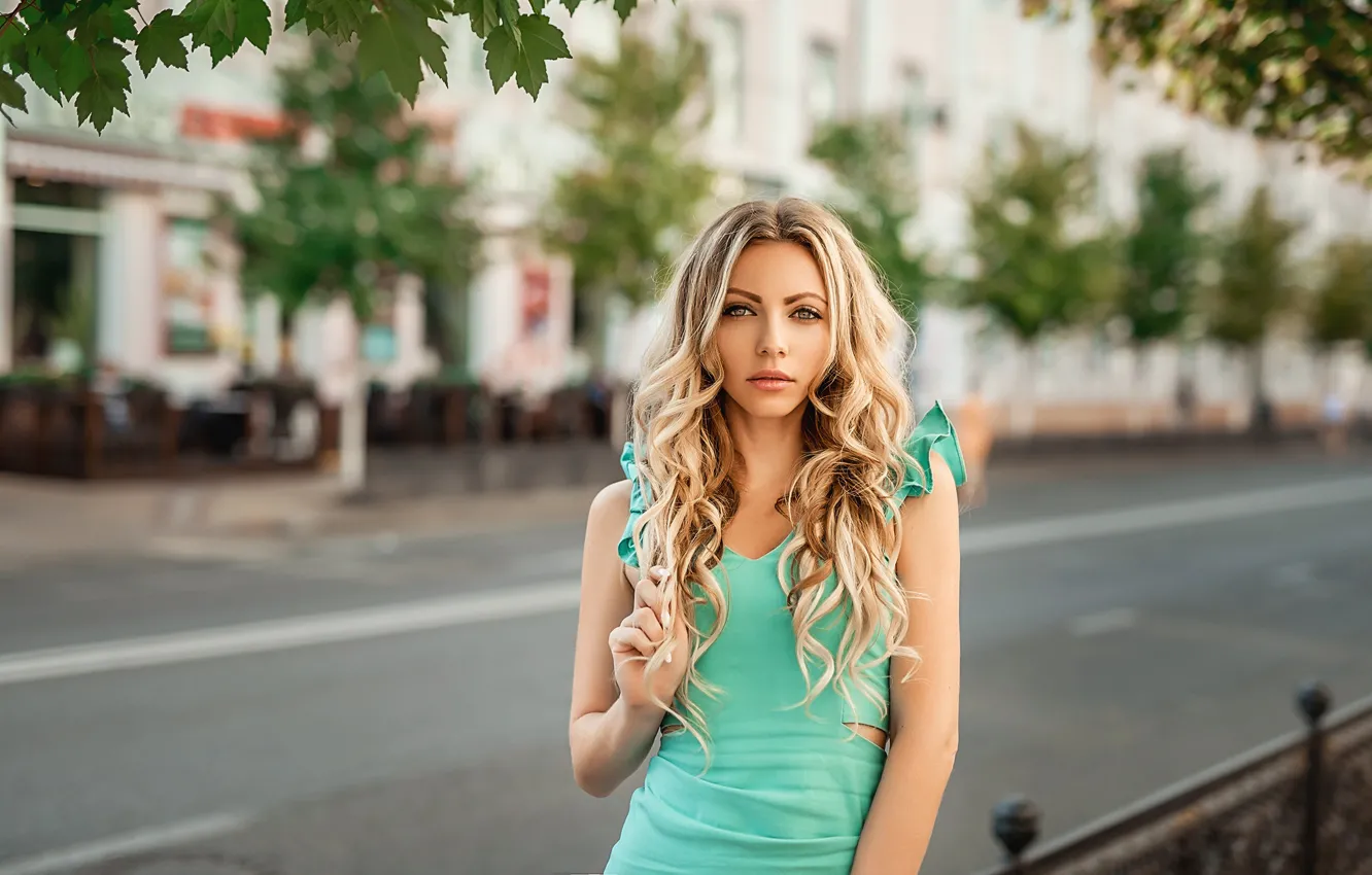 Фото обои model, look, blonde, Георгий Дьяков