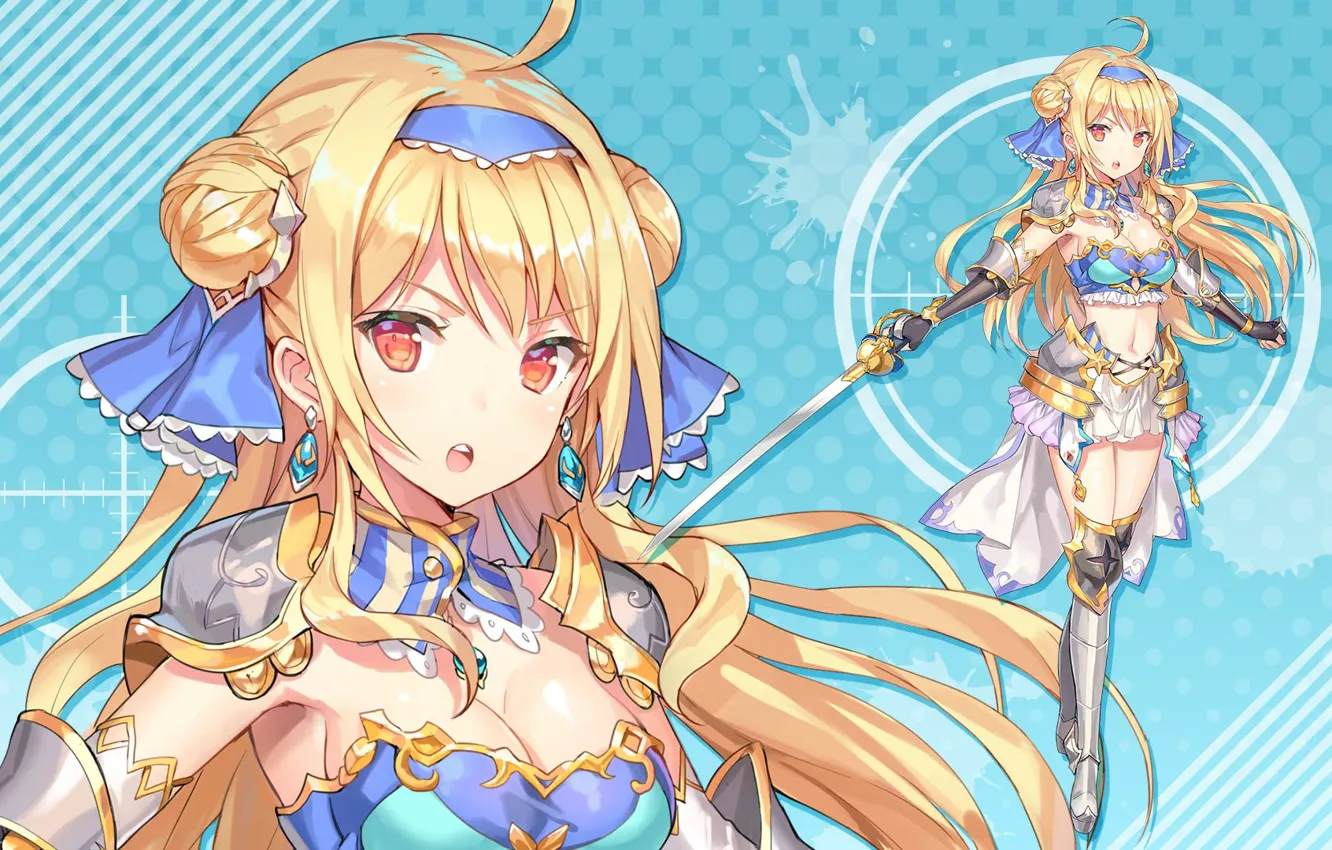 Фото обои оружие, Bullet Girls Phantasia, девушка, меч