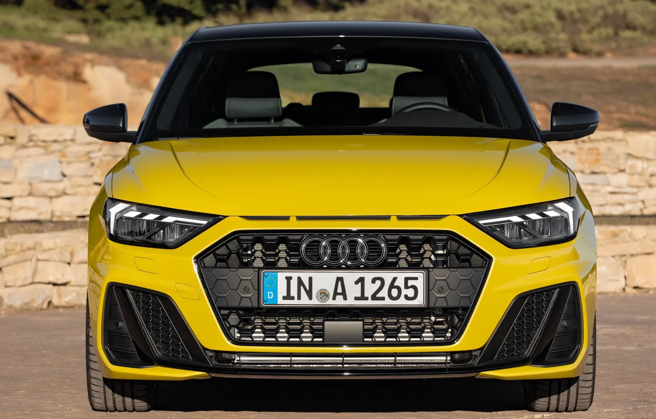 Фото обои 2018, Sportback, S-Line, Audi A1, 40 TFSI
