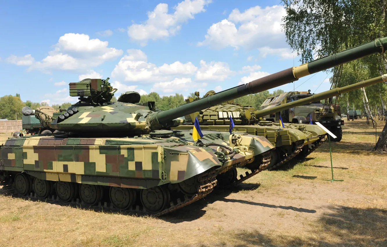 Фото обои танк, Украинский, т64б1м