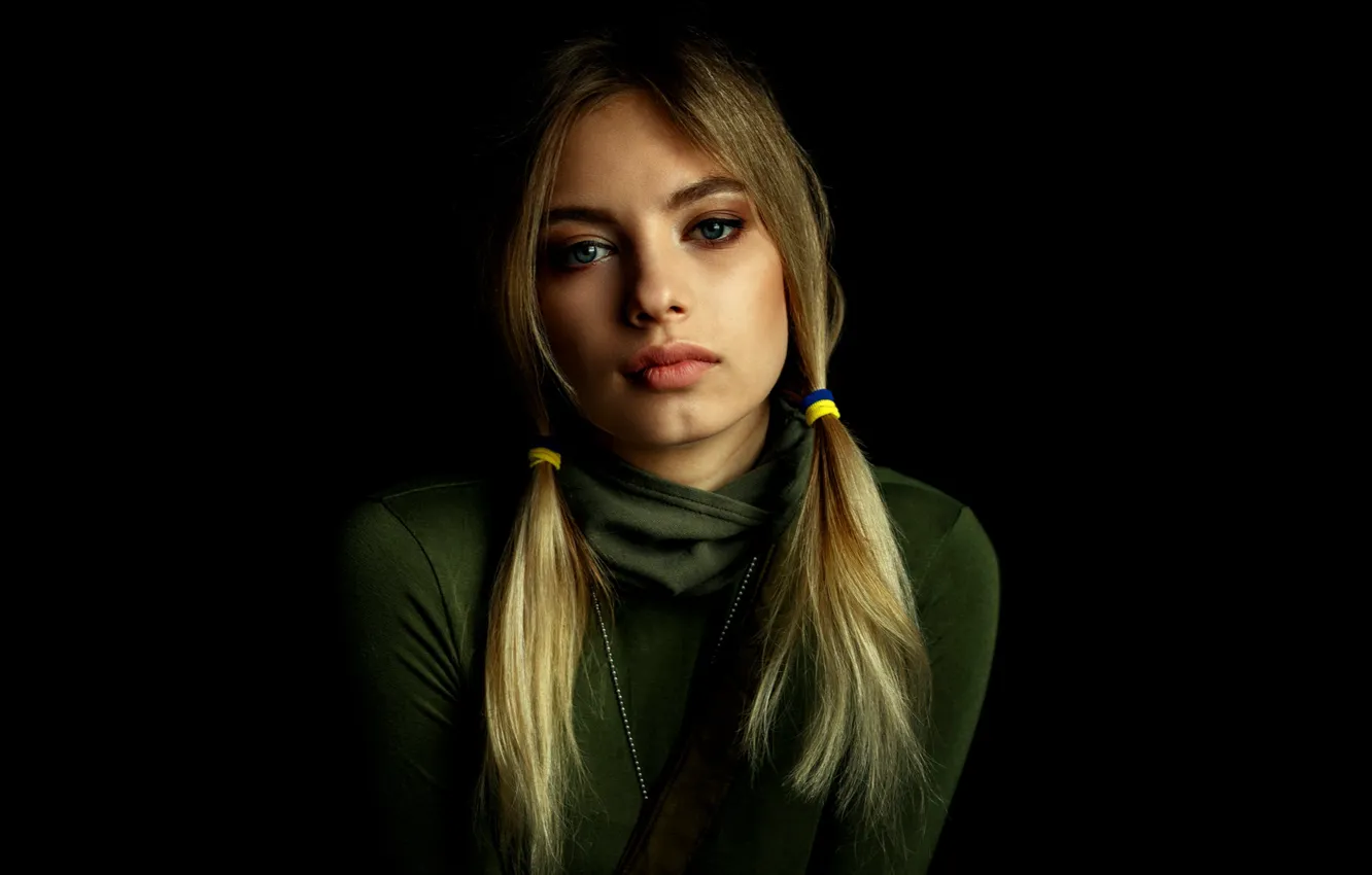 Фото обои взгляд, девушка, модель, Evan Semuta