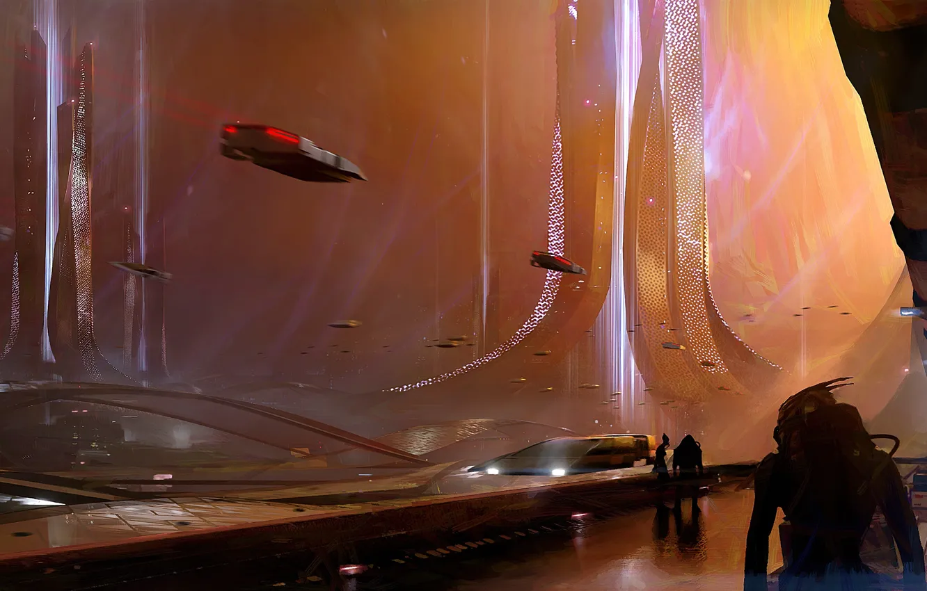 Фото обои game, mass effect, art, concept art, mass effect 5