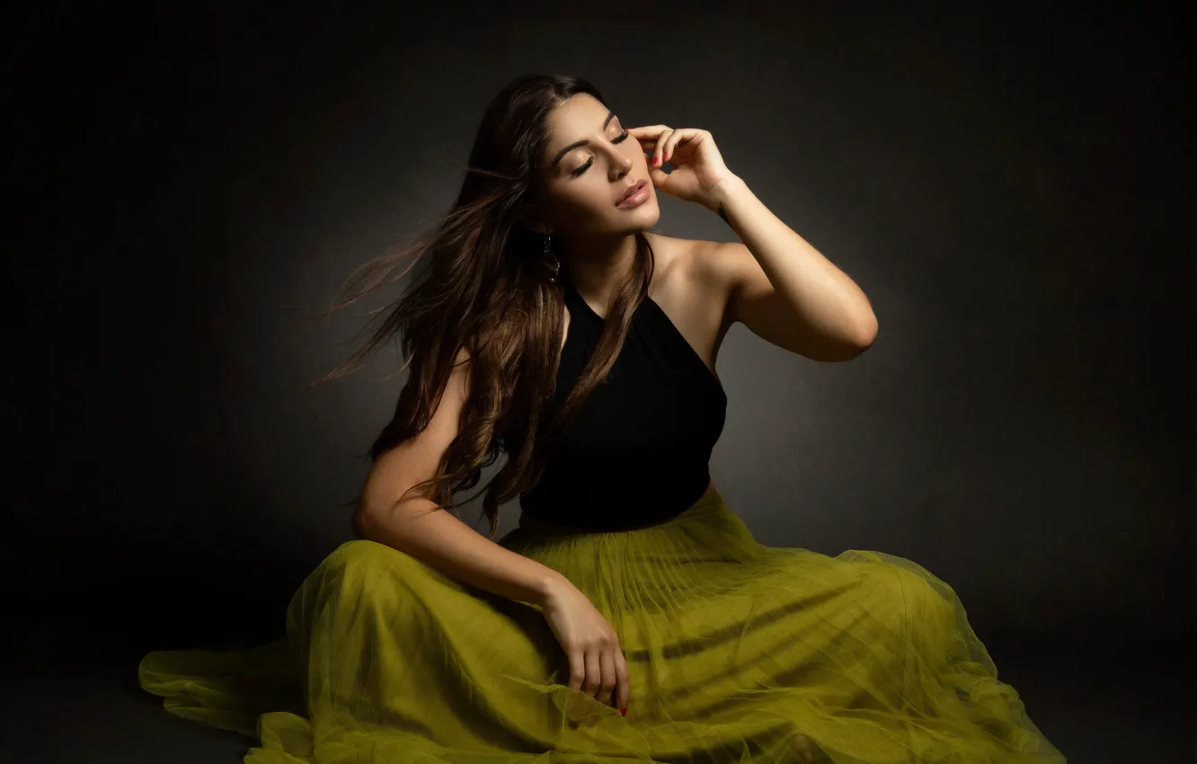 Фото обои девушка, поза, Priscila