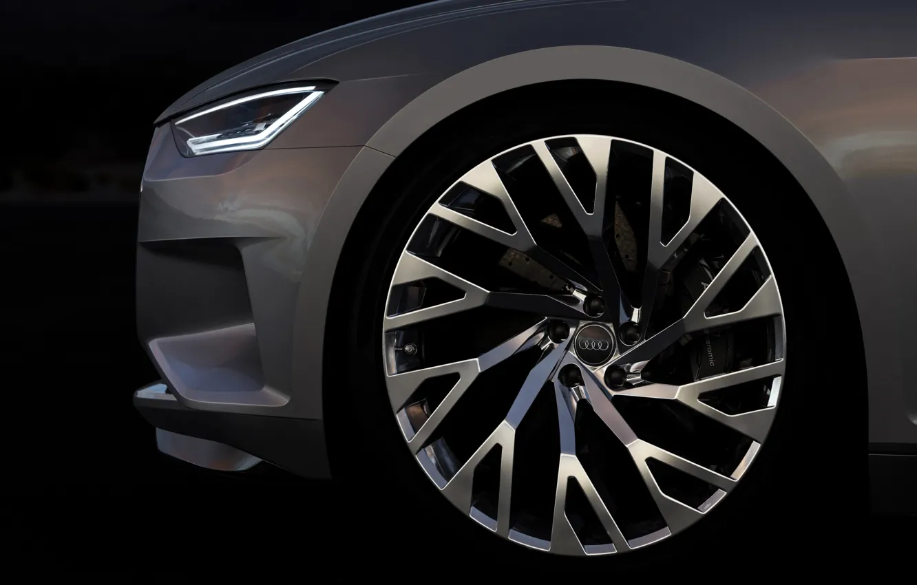 Фото обои Concept, Audi, купе, колесо, Coupe, 2014, Prologue