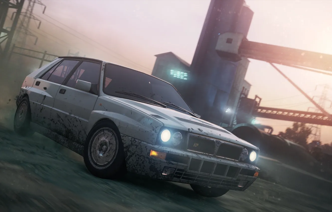 Фото обои 2012, Need for Speed, nfs, Lancia, Most Wanted, нфс, NFSMW, Delta Integrale