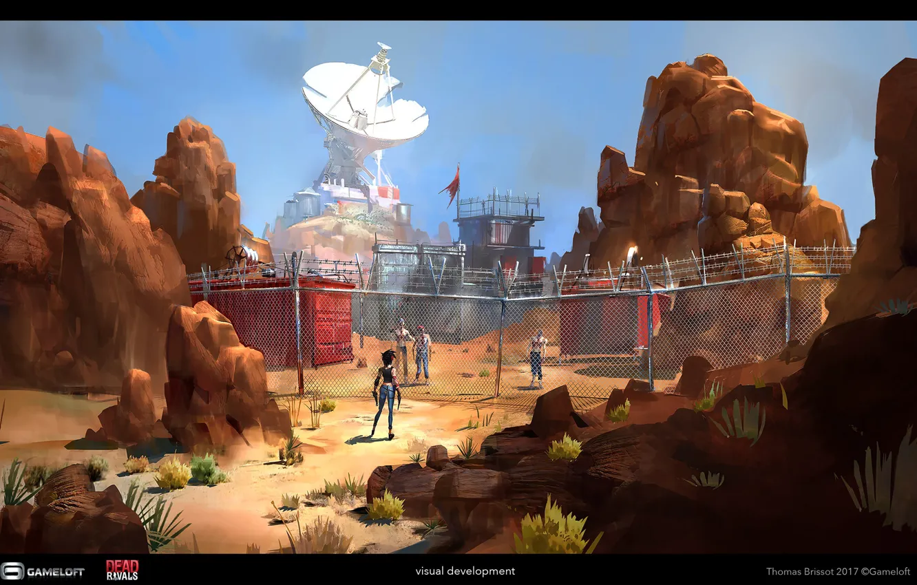 Фото обои deadrivals visdev parabole, Visual Development, Dead Rivals