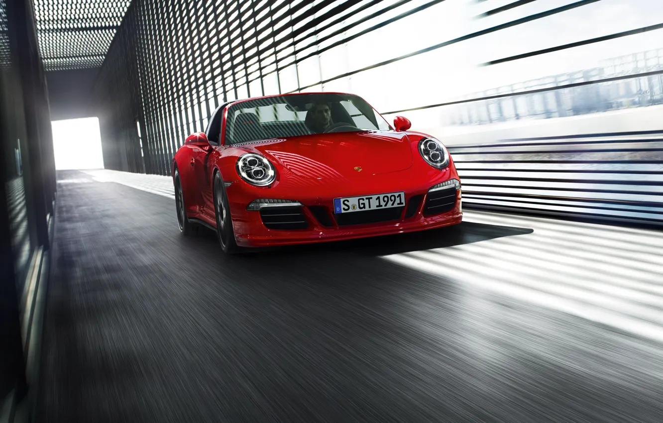 Фото обои 911, Porsche, GTS, 2015, Targa 4