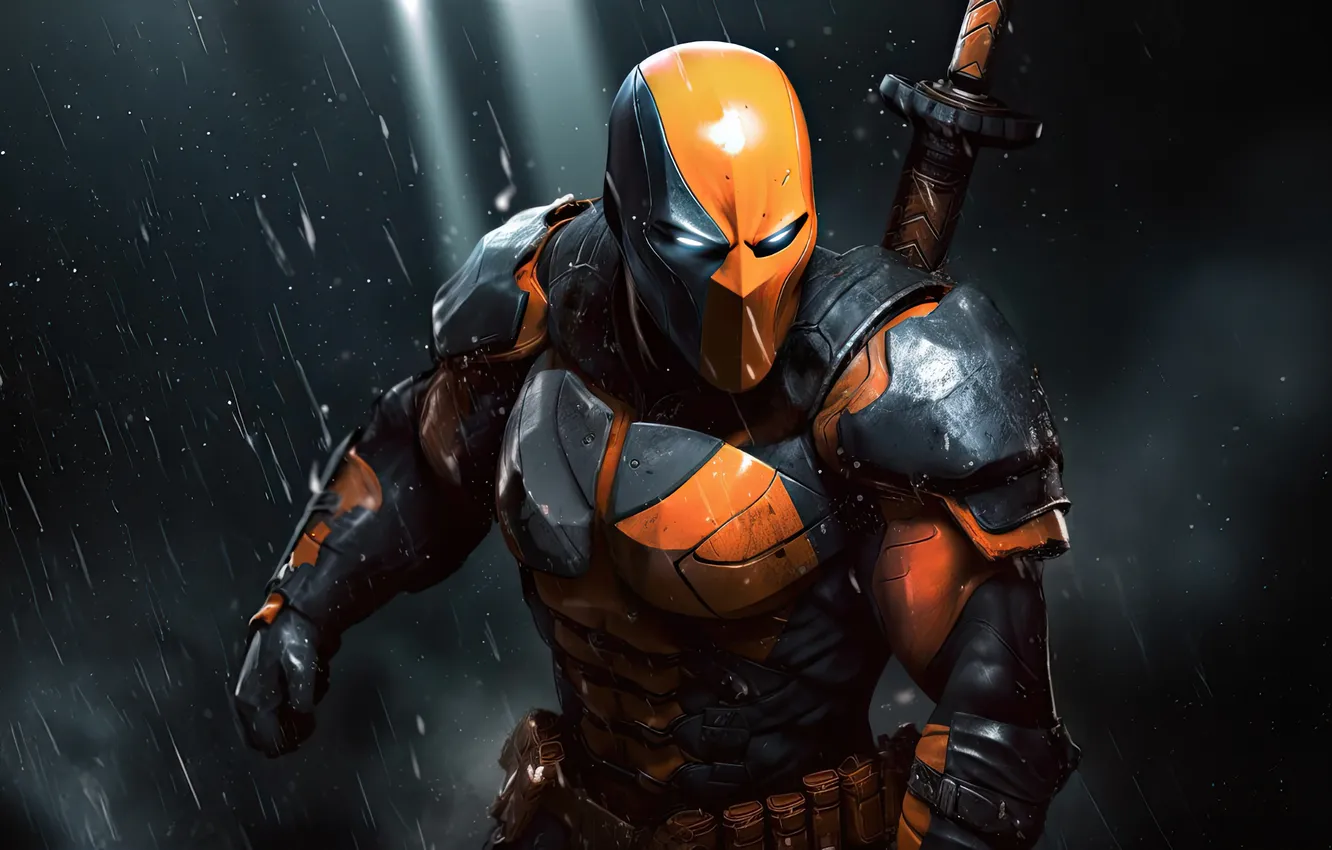 Фото обои power, deathstroke, unleashing