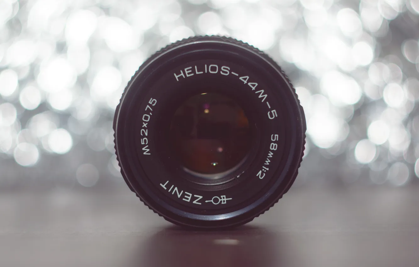 Фото обои bokeh, lens, globes, Helios