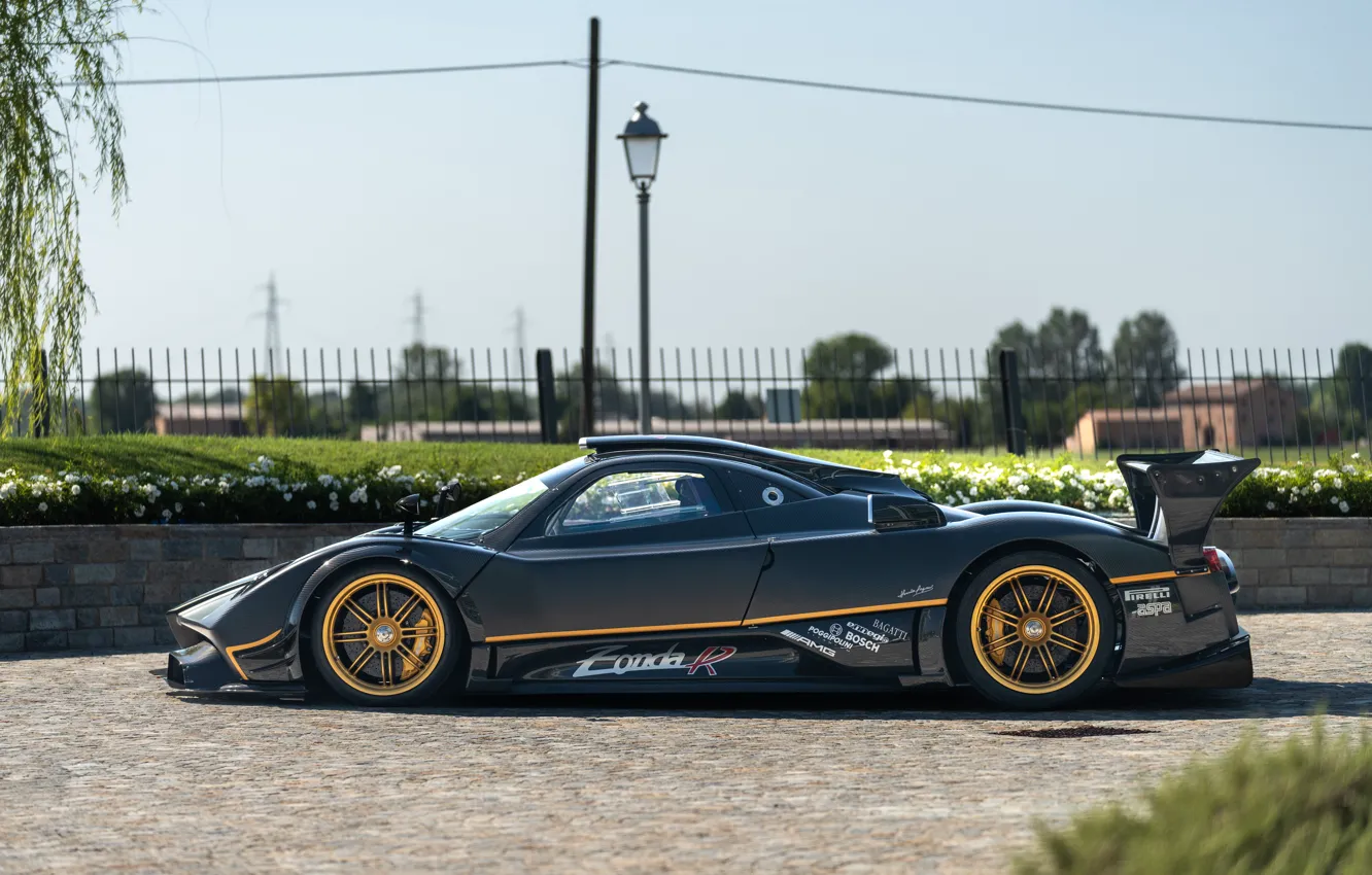 Фото обои Pagani, Pagani Zonda R, Zonda, amazing, perfection, hypercar, side view