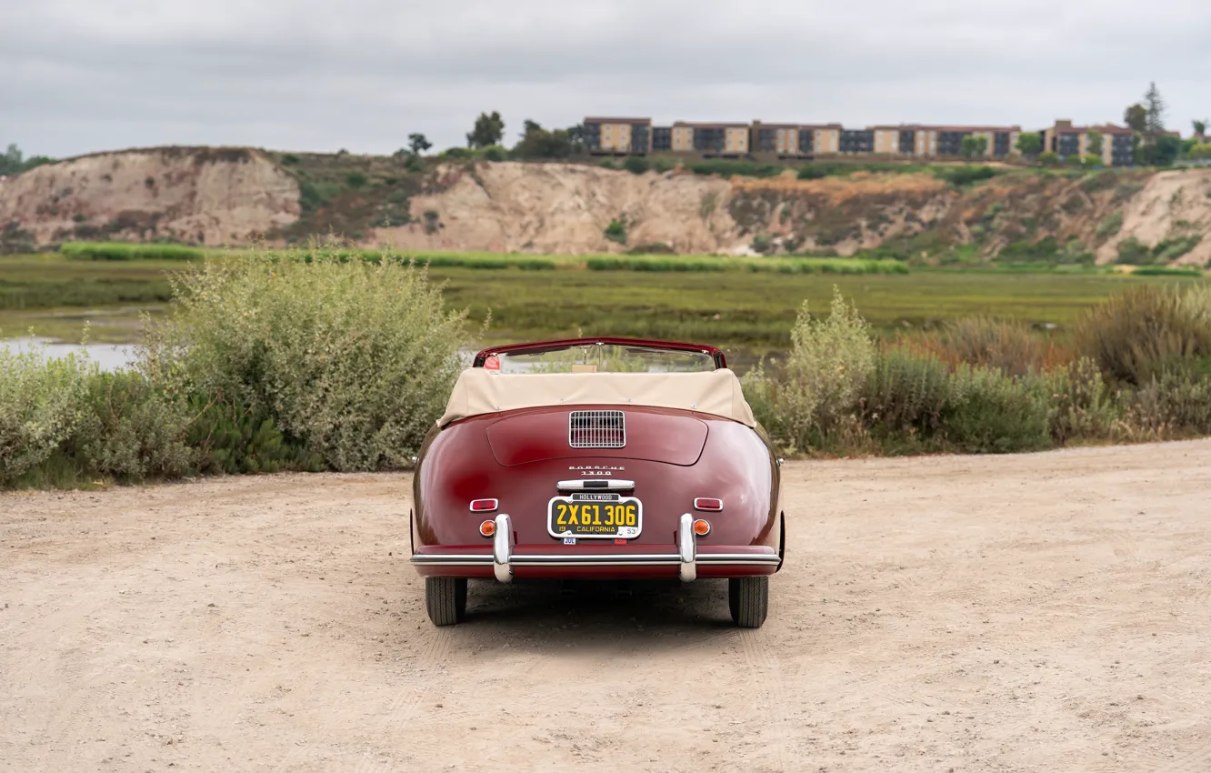 Фото обои Porsche, 1953, 356, Porsche 356 1300 Cabriolet