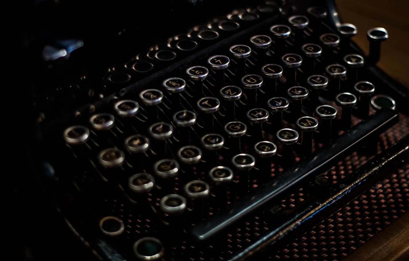Фото обои machine, buttons, keys, keyboard, typewriter