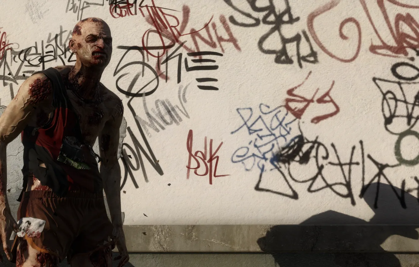 Фото обои Zombie, Apocalypse, Dying Light