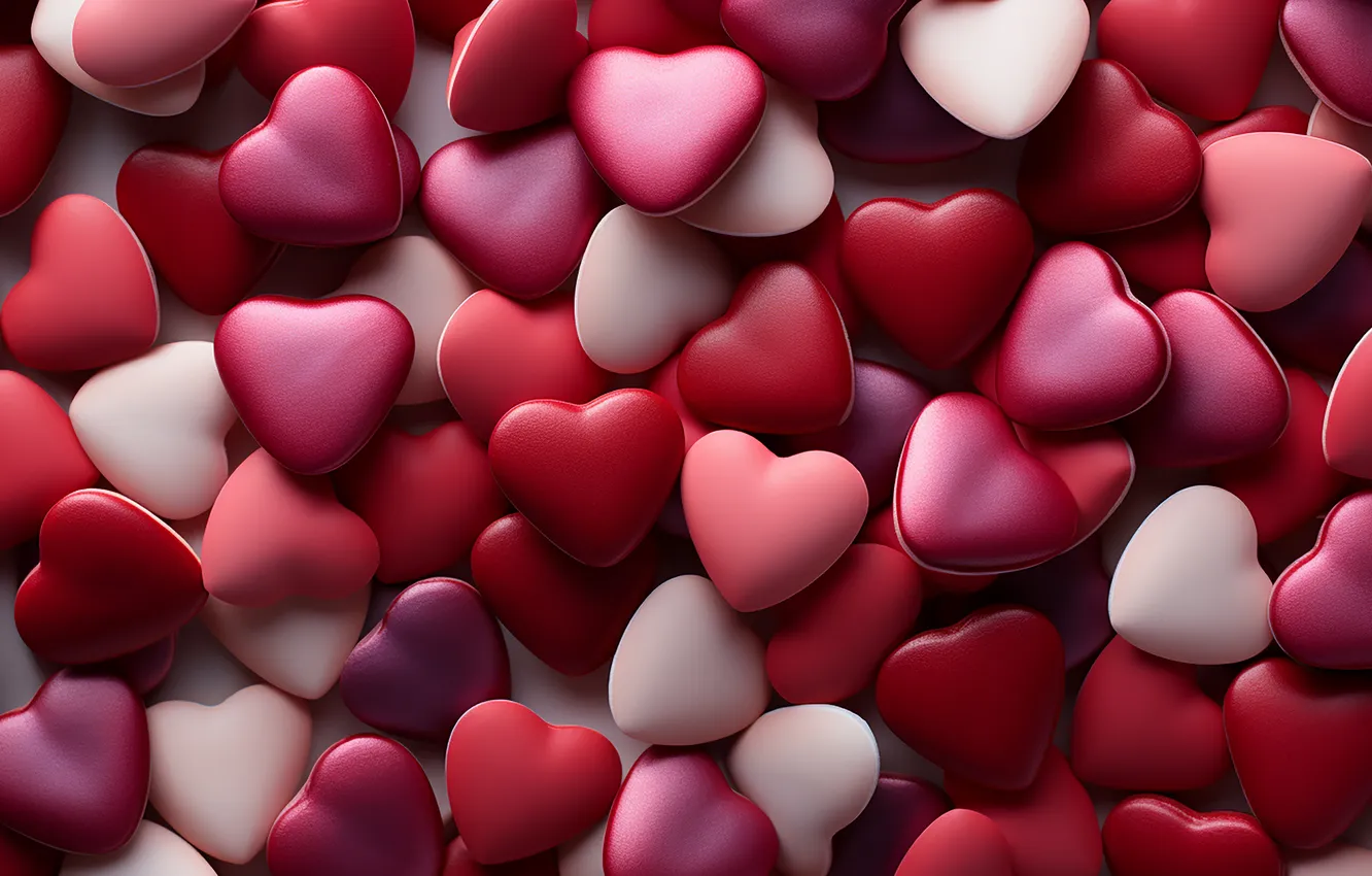 Фото обои любовь, фон, романтика, сердце, сердечки, love, happy, День святого Валентина