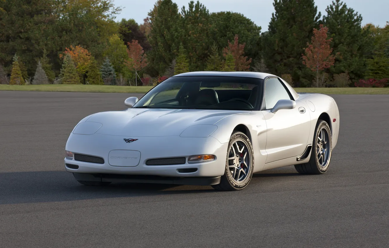Фото обои Corvette, Chevrolet, 2001