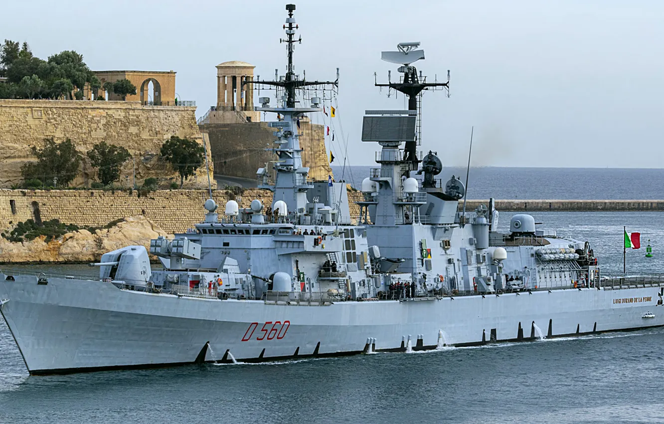 Фото обои эскадренный миноносец, ВМС Италии, Luigi Durand De La Penne