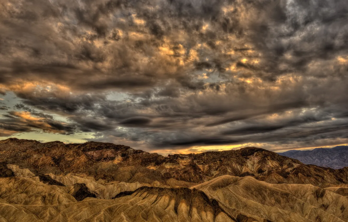 Фото обои пейзаж, горы, United States, California, Death Valley