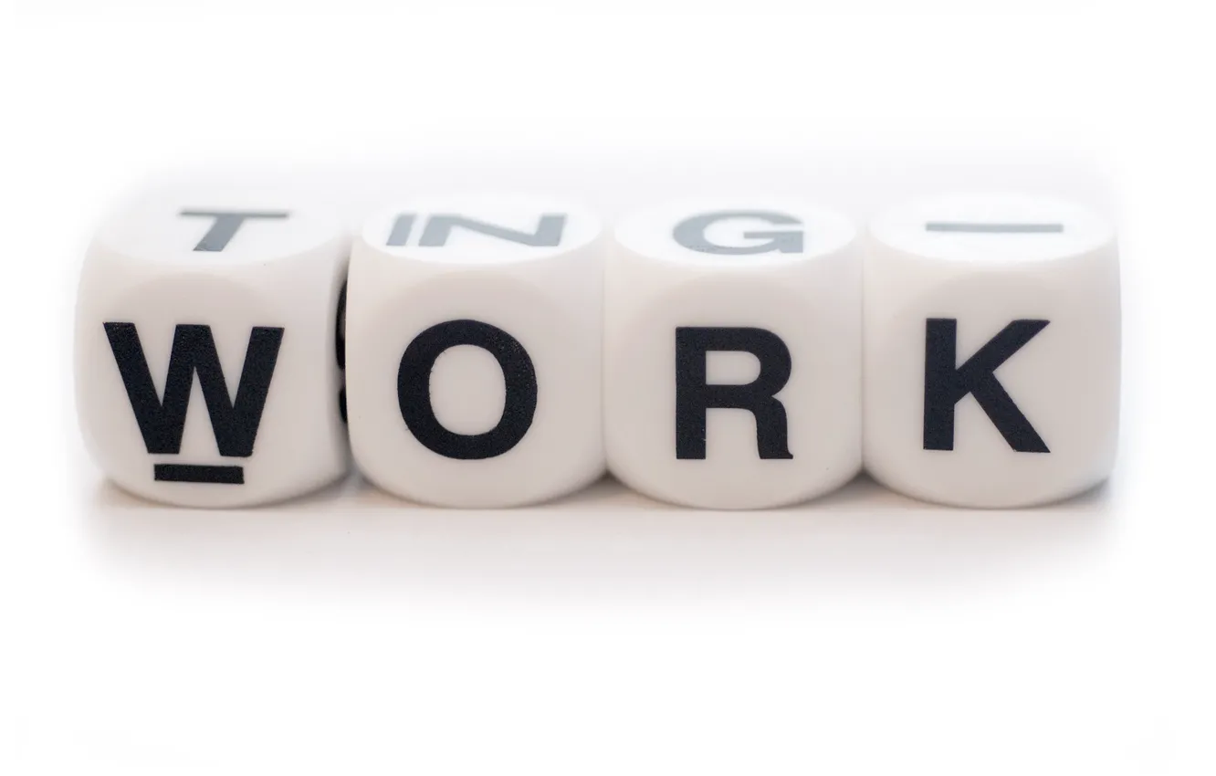 Фото обои работа, кубики, work