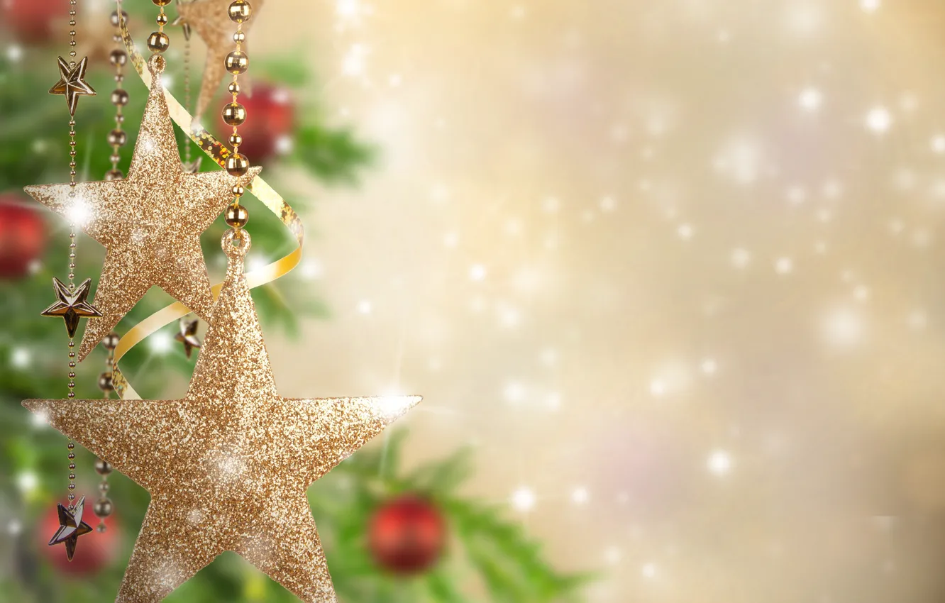 Фото обои шарики, украшения, праздник, новый год, Рождество, Christmas, New Year