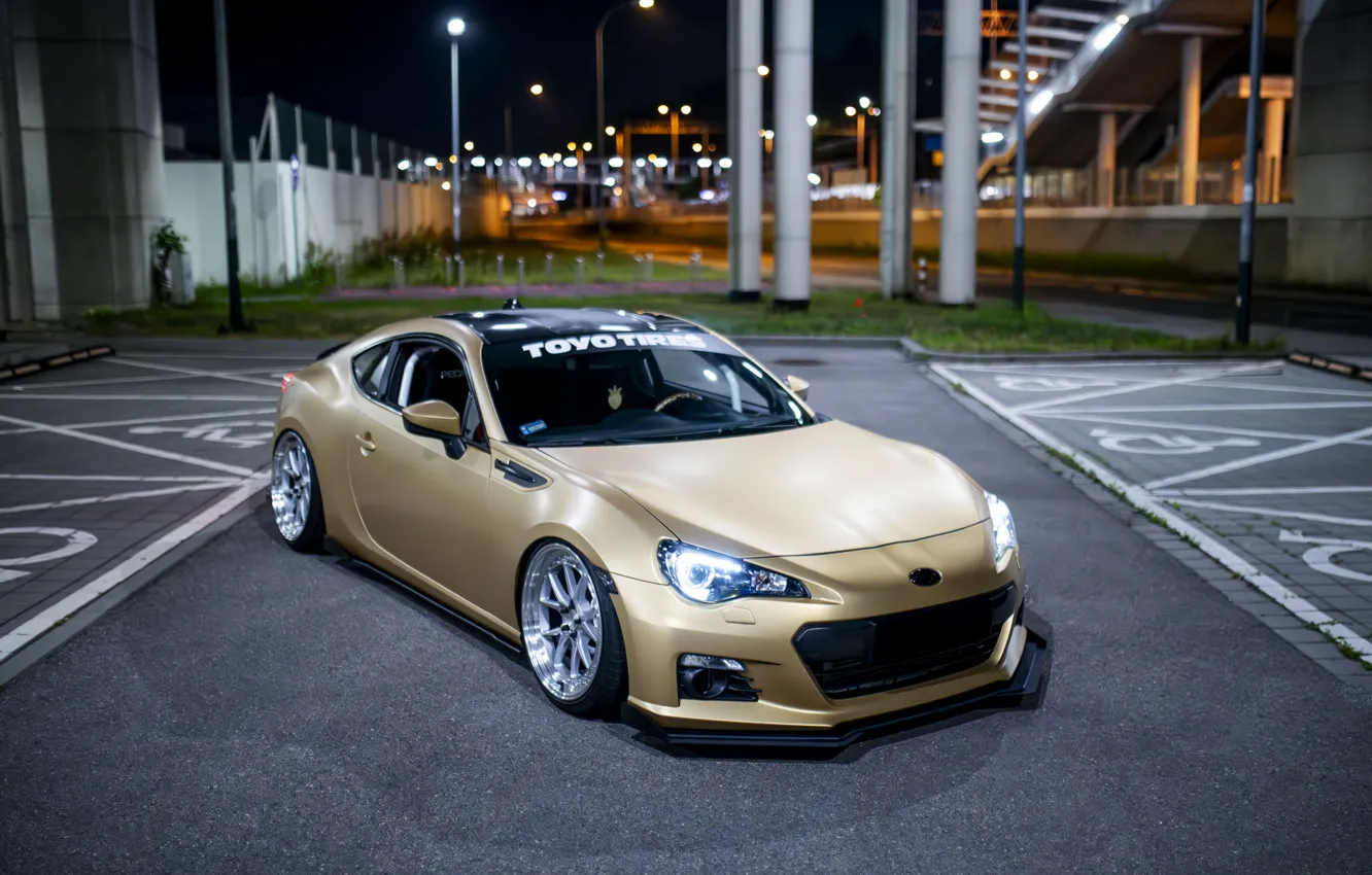 Фото обои Subaru, BRZ, Stance, Subaru BRZ