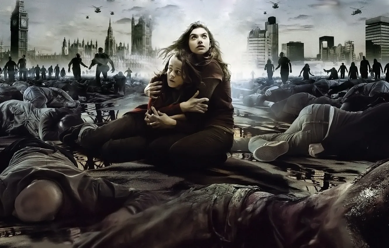 Фото обои Imogen Poots, 28 Weeks Later, 28 недель спустя