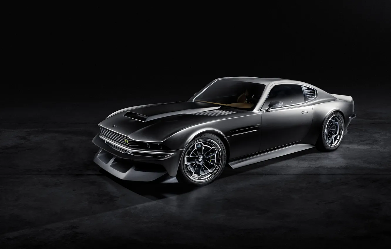Фото обои Aston Martin, DBS, Front, Octavia, Вид Сбоку, 2025, British Car, 1971 Ringbrothers