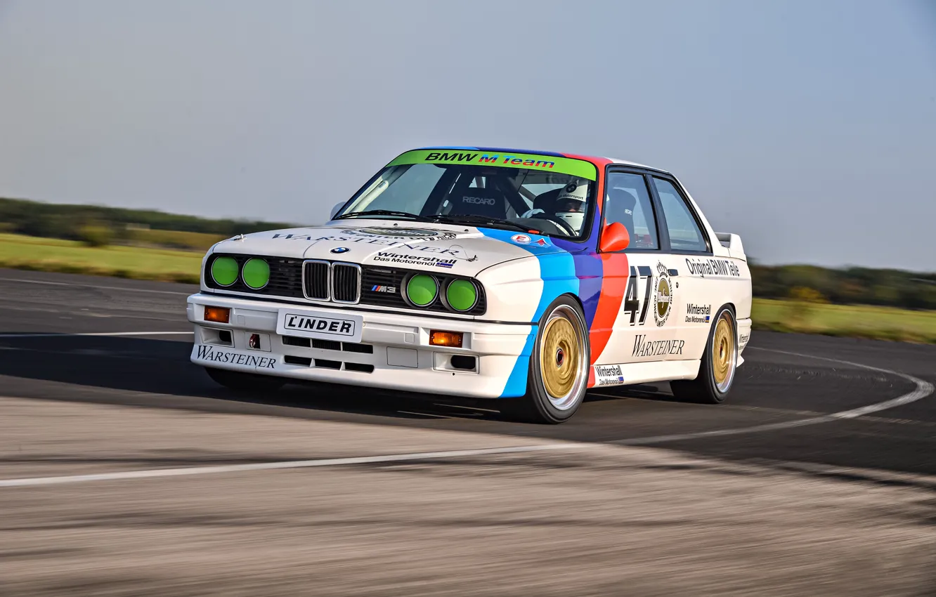 Фото обои BMW, E30, M3 DTM
