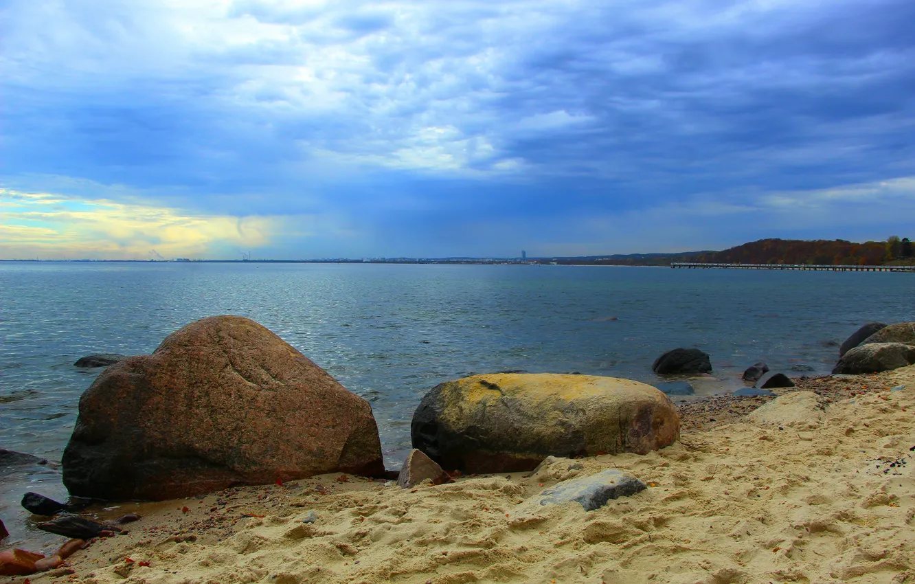Фото обои sea, water, bech