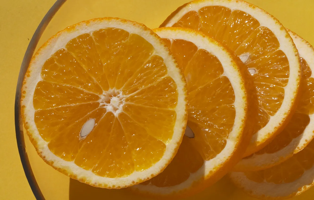 Фото обои оранжевый, апельсин, еда