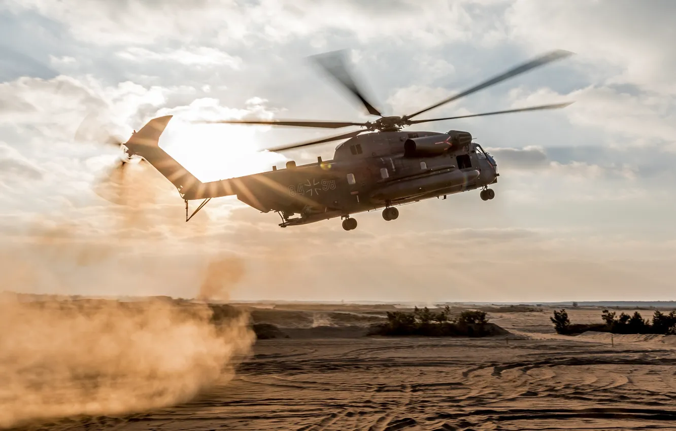 Фото обои helicopter, Sikorsky, CH-53GS