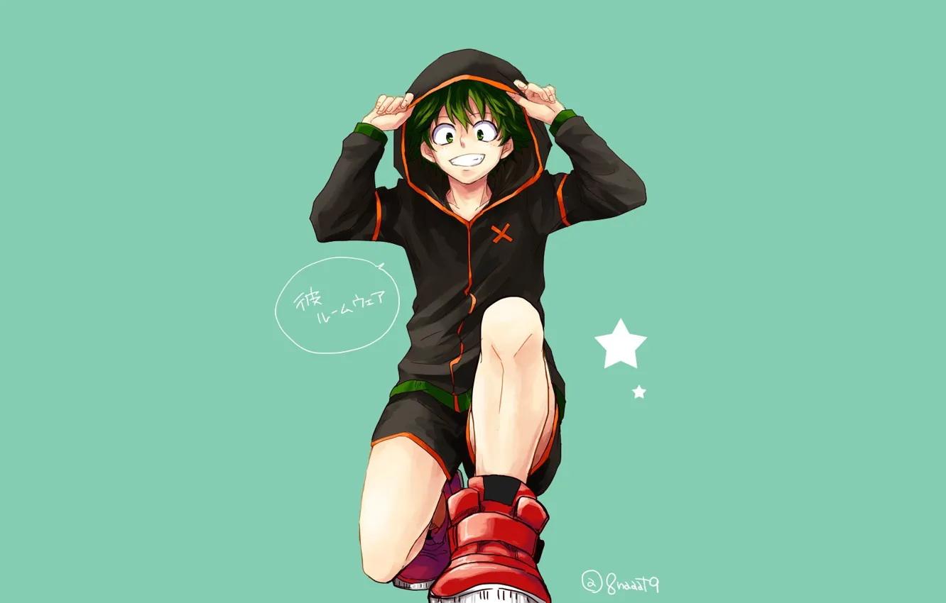 Фото обои Fanart, Boku no Hero Academia, My Hero Academia, Midoriya Izuku