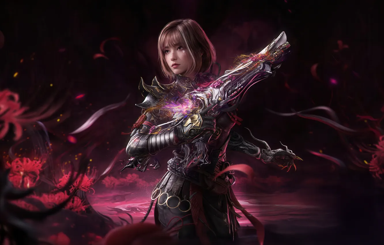 Фото обои Call of Duty, petals, mobile, poisoned