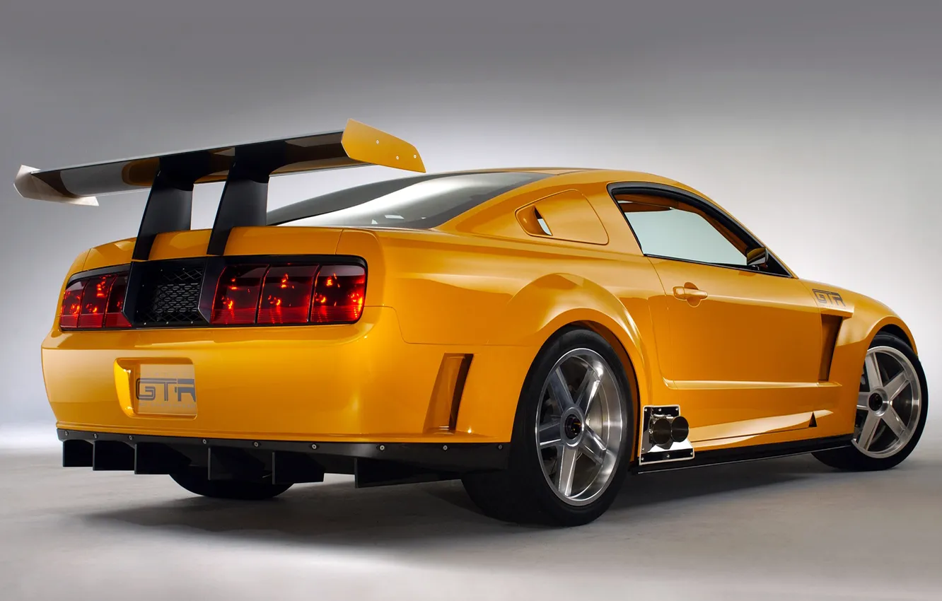 Фото обои Concept, Mustang, Ford, GT-R, 2004