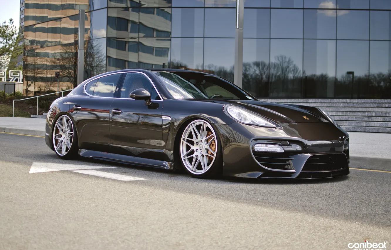 Фото обои Porsche, Panamera, tuning, canibeat