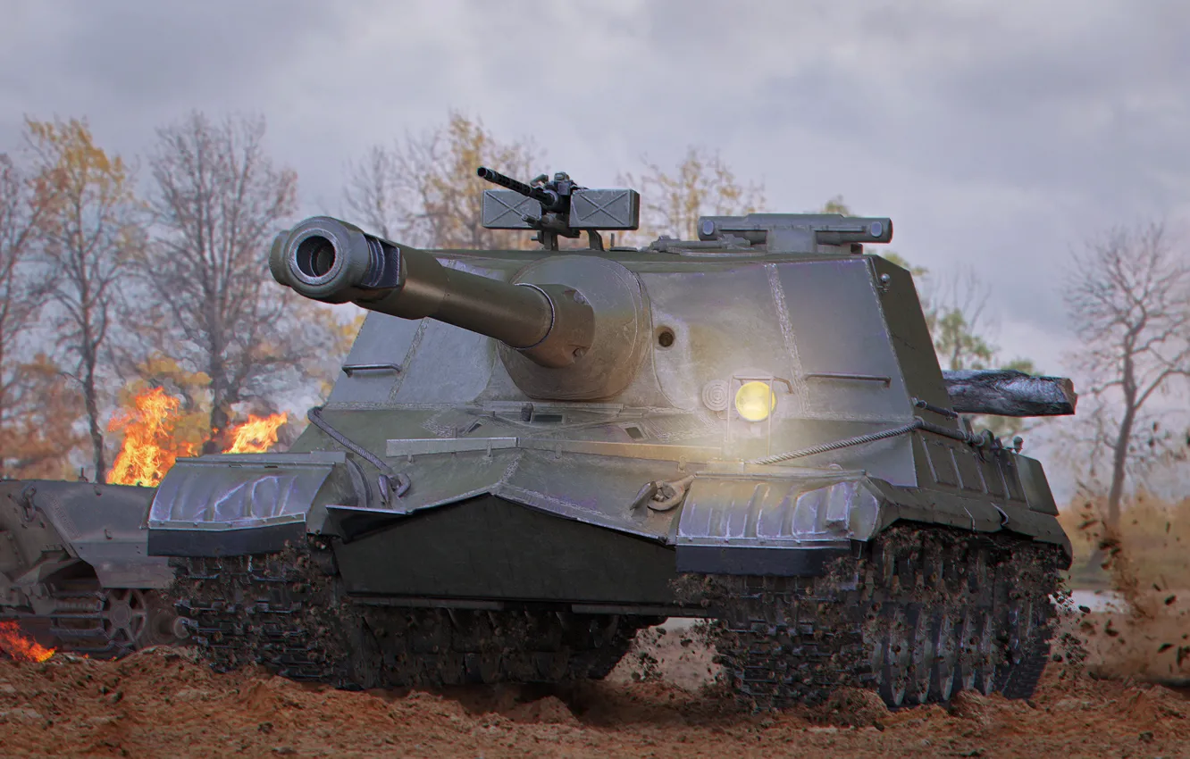 Фото обои танк, art, world of tanks, wot, tank, wotart, anderarts, объект 268