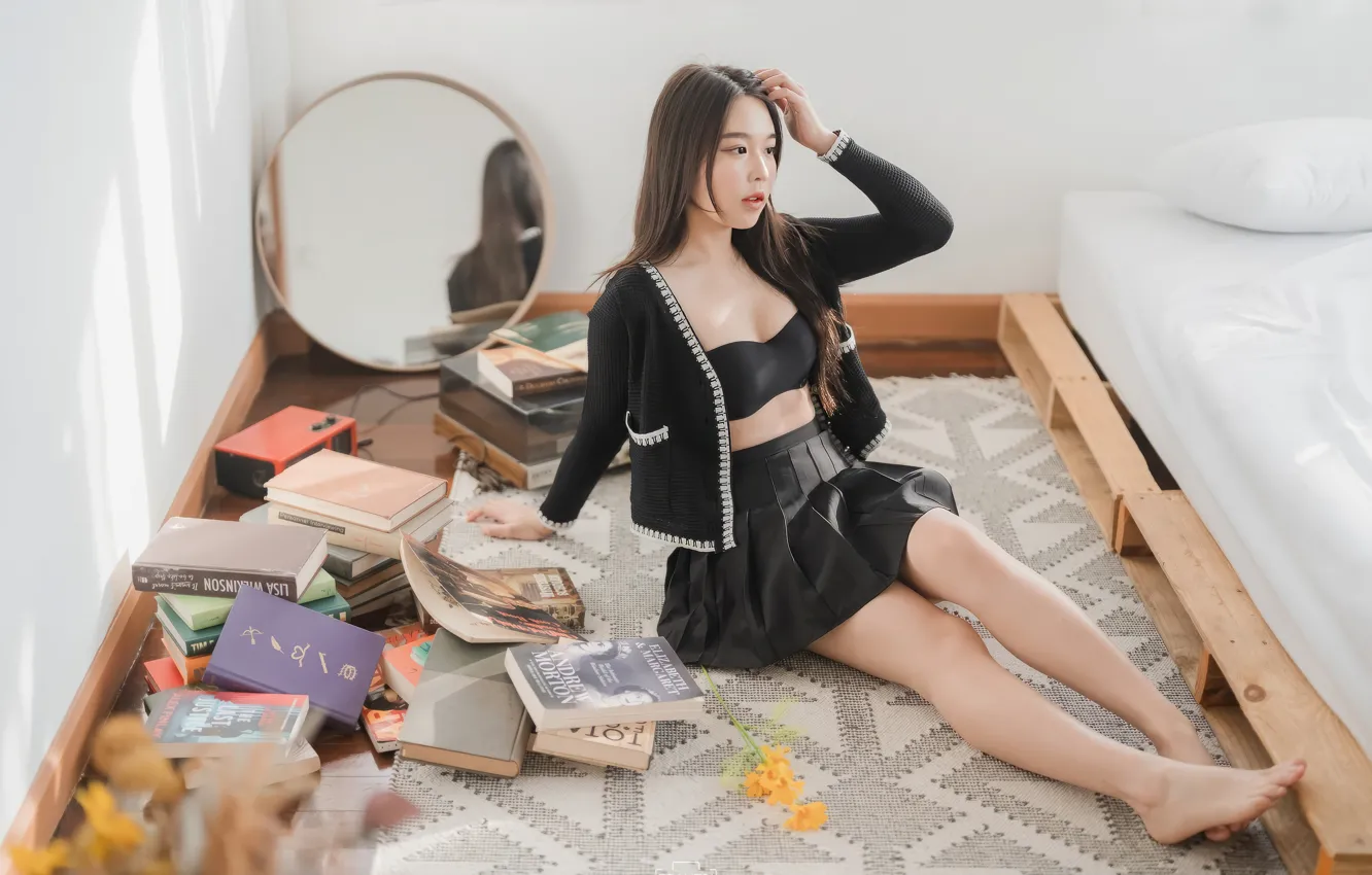 Фото обои girl, sexy, girls, woman, model, china, asian, cute