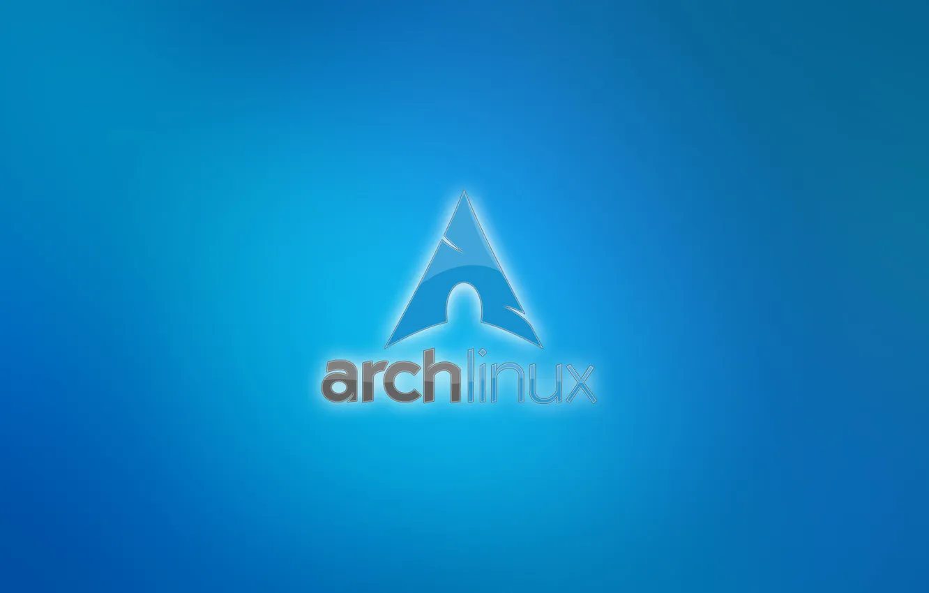 Фото обои минимализм, Linux, Операционная система, ArchLinux
