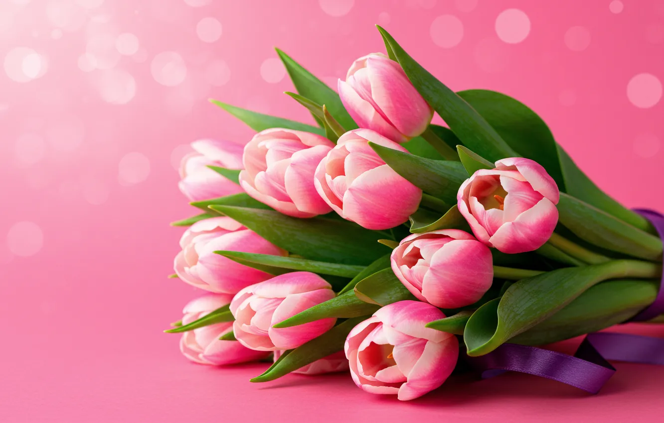 Фото обои букет, тюльпаны, wallpaper, 8 марта, tulips, bokeh, spring, bouquet