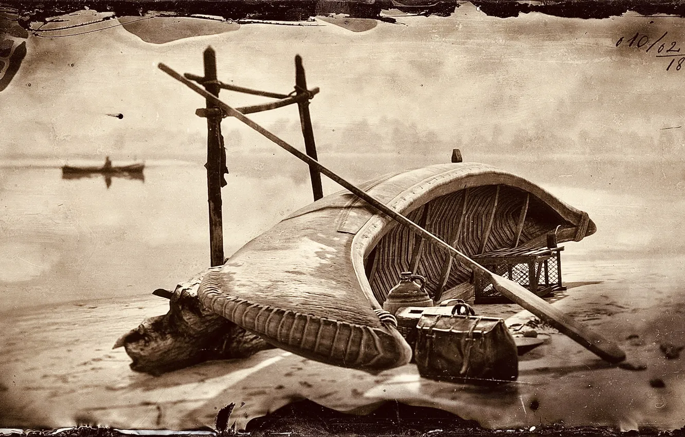 Фото обои HDR, Water, Game, Canoe, UHD, Red Dead Redemption 2, Xbox One X, RDR2