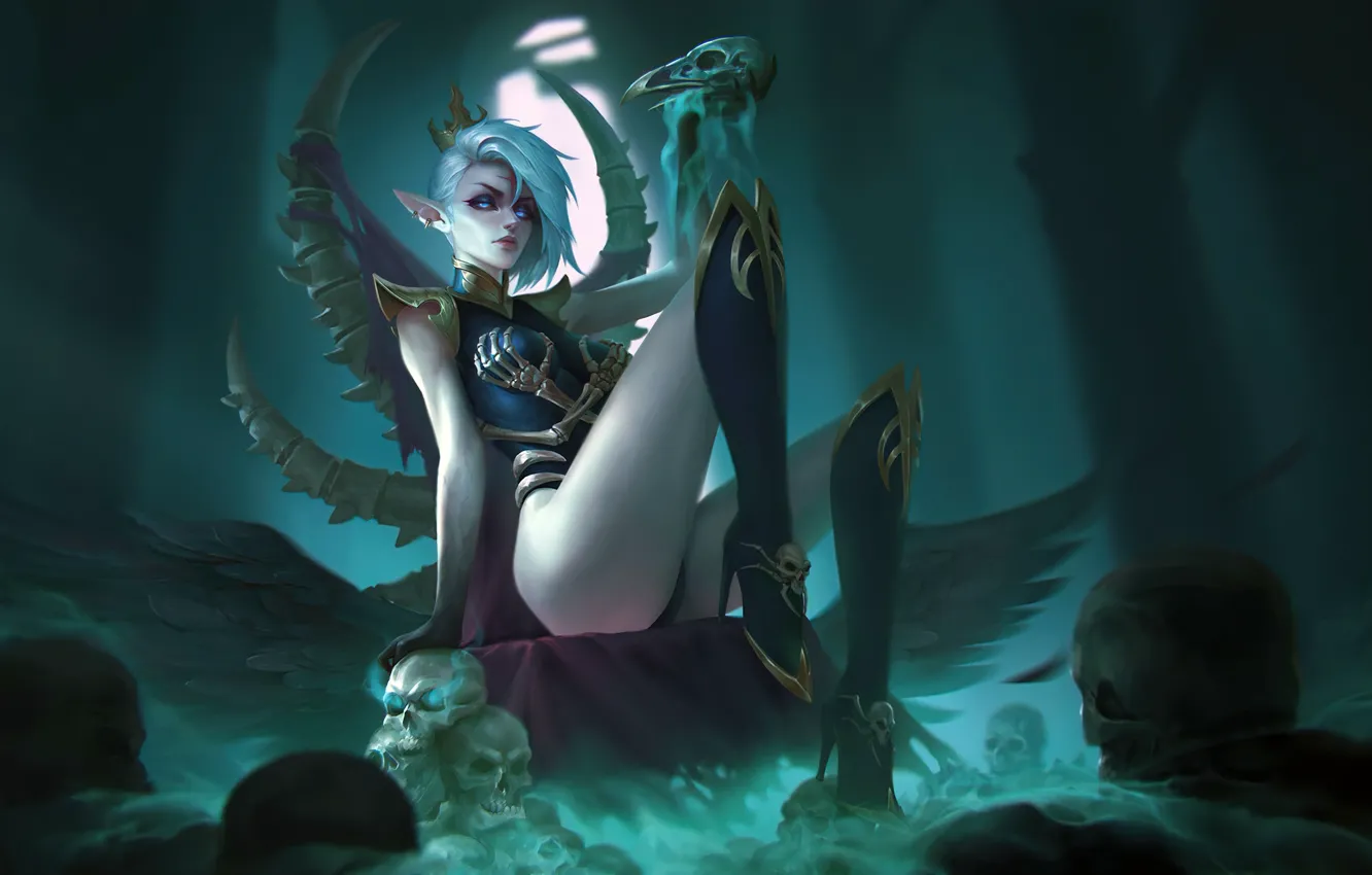 Фото обои Fantasy, Morrigan, Fan Art, Hero Wars, Sergey Kykhylov