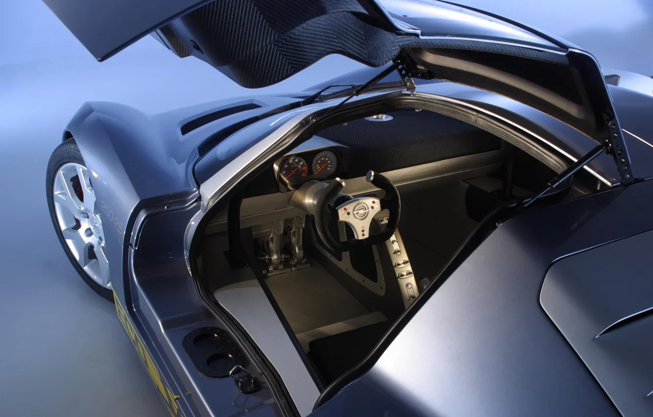 Фото обои Concept, Opel, прототип, концепт-кар, 2002, гоночный автомобиль, Eco Speedster, Opel Eco Speedster Concept