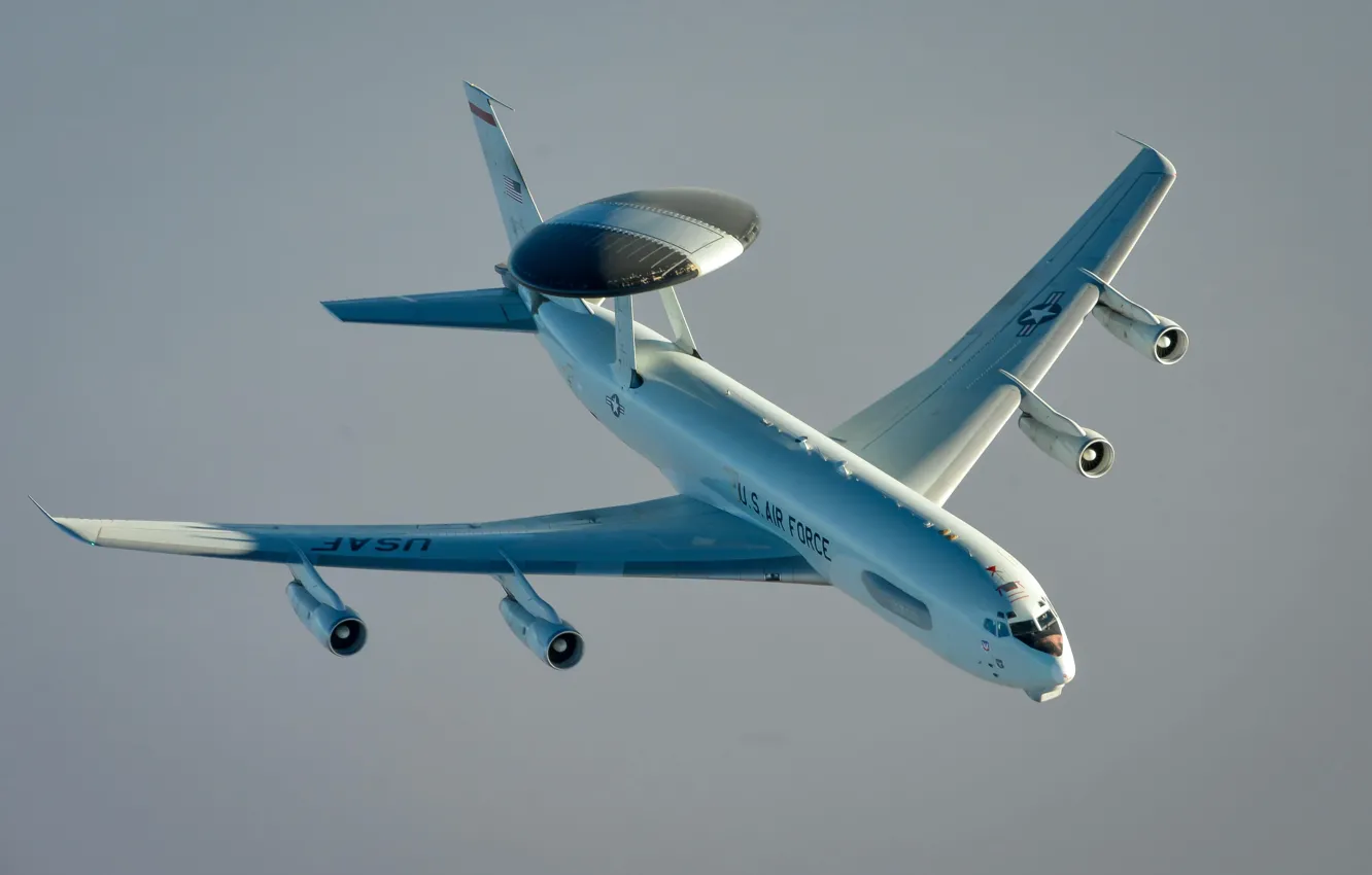 Фото обои USAF, ДРЛО, E-3 Sentry